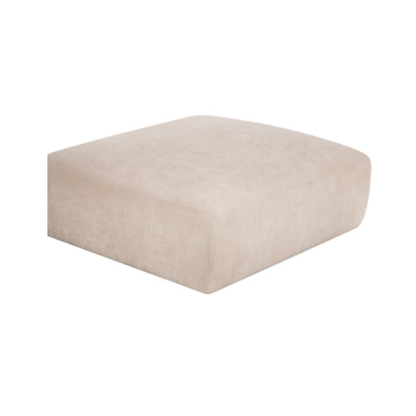 Matina Oatmeal Ottoman - Ornate Home