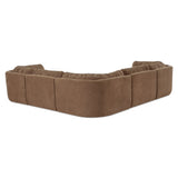 Matina Taupe Classic L Modular Sectional - Ornate Home