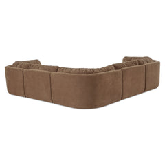 Matina Taupe Classic L Modular Sectional - Ornate Home