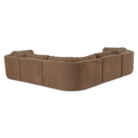 Matina Taupe Classic L Modular Sectional - Ornate Home