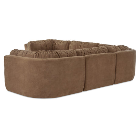Matina Taupe Classic L Modular Sectional - Ornate Home