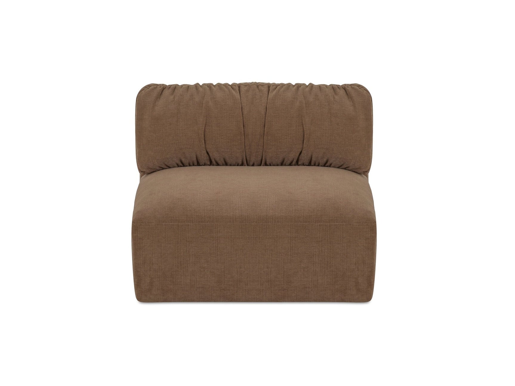 Matina Taupe Slipper Chair - Ornate Home