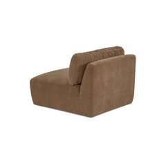 Matina Taupe Slipper Chair - Ornate Home