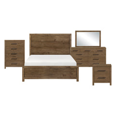 Matisse Black 5pc Bedroom Set - Ornate Home