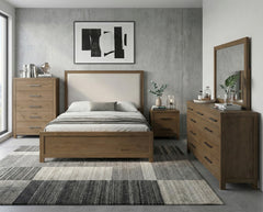 Matisse Brown Eastern King Bed - Ornate Home