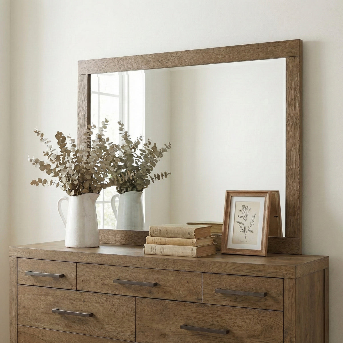 Matisse Brown Mirror - Ornate Home