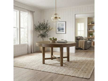 Matisse Brown Round Dining Table - Ornate Home