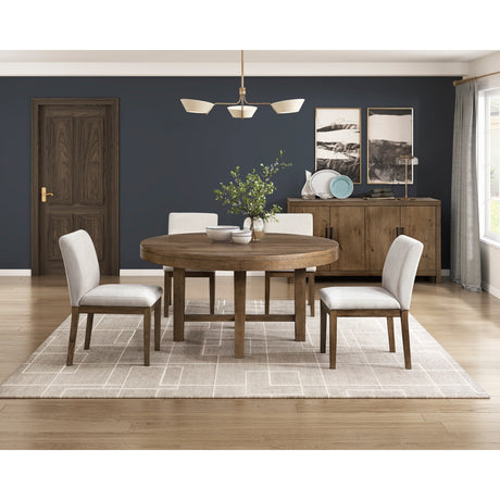 Matisse Brown Round Dining Table - Ornate Home