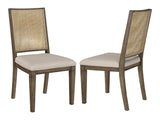 Matisse Light Brown Side Chair (Set of 2) - Ornate Home