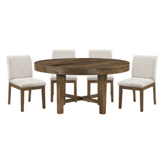 Matisse Tan 5pc Dining Set - Ornate Home