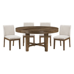 Matisse Tan 5pc Dining Set - Ornate Home