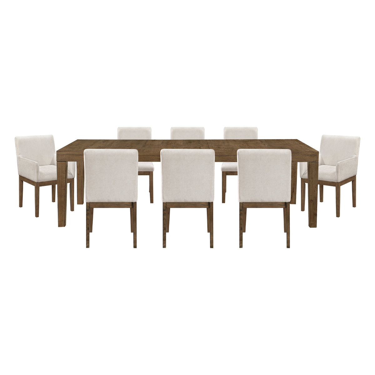 Matisse Tan 9pc Dining Set - Ornate Home