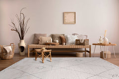 Matisse Woven Non-Slip Indoor Berber Diamond Area Rug - Ornate Home