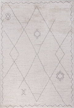 Matisse Woven Non-Slip Indoor Berber Diamond Area Rug - Ornate Home
