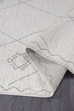 Matisse Woven Non-Slip Indoor Berber Diamond Area Rug - Ornate Home