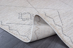Matisse Woven Non-Slip Indoor Berber Diamond Area Rug - Ornate Home