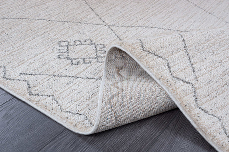 Matisse Woven Non-Slip Indoor Berber Diamond Area Rug - Ornate Home