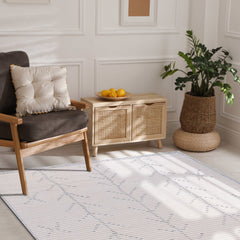 Matisse Woven Non-Slip Indoor Branch Line Area Rug - Ornate Home