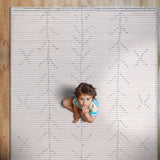 Matisse Woven Non-Slip Indoor Branch Line Area Rug - Ornate Home