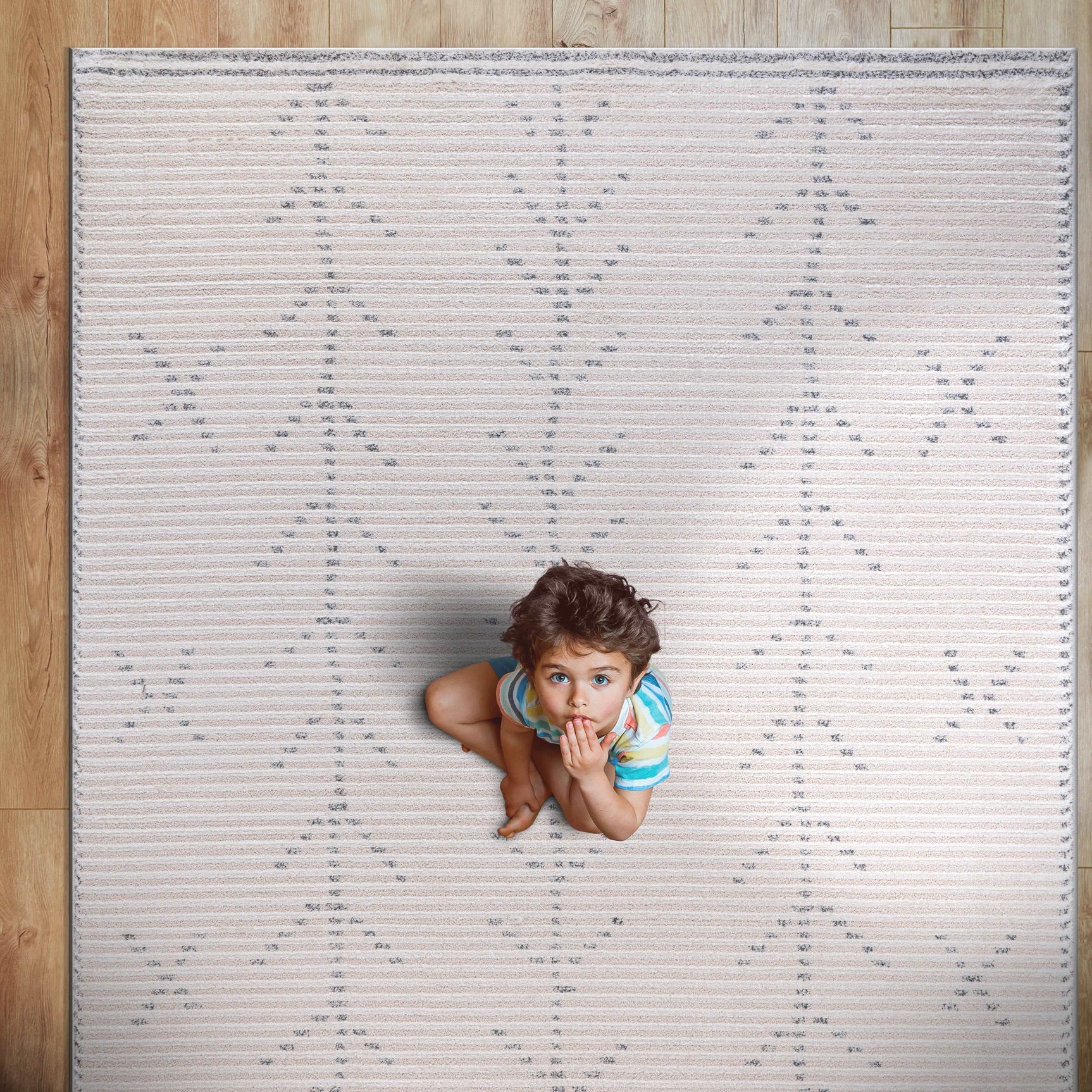 Matisse Woven Non-Slip Indoor Branch Line Area Rug - Ornate Home