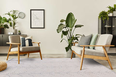 Matisse Woven Non-Slip Indoor Branch Line Area Rug - Ornate Home