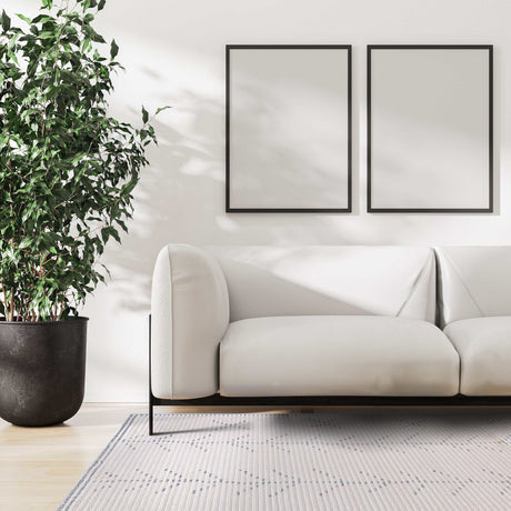 Matisse Woven Non-Slip Indoor Branch Line Area Rug - Ornate Home