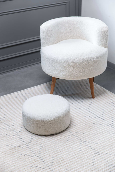 Matisse Woven Non-Slip Indoor Branch Line Area Rug - Ornate Home