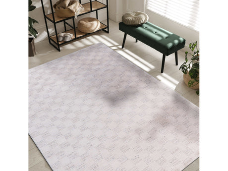 Matisse Woven Non-Slip Indoor Checkered Area Rug - Ornate Home