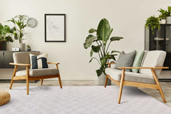 Matisse Woven Non-Slip Indoor Checkered Area Rug - Ornate Home