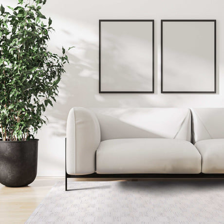 Matisse Woven Non-Slip Indoor Checkered Area Rug - Ornate Home