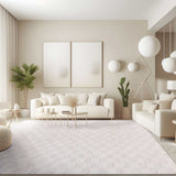 Matisse Woven Non-Slip Indoor Checkered Area Rug - Ornate Home