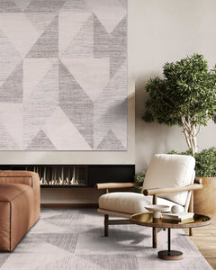 Matisse Woven Non-Slip Indoor Geometric Triangle Area Rug - Ornate Home