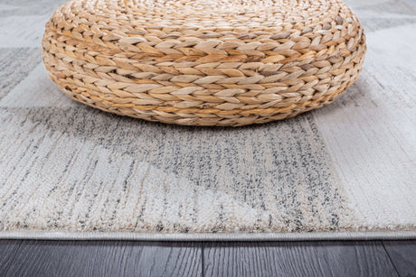 Matisse Woven Non-Slip Indoor Geometric Triangle Area Rug - Ornate Home