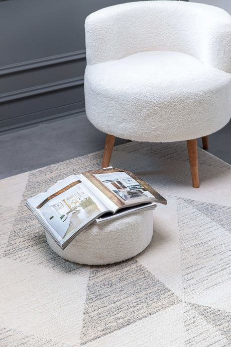 Matisse Woven Non-Slip Indoor Geometric Triangle Area Rug - Ornate Home