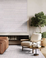 Matisse Woven Non-Slip Indoor Linear Geo Area Rug - Ornate Home