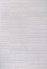 Matisse Woven Non-Slip Indoor Linear Geo Area Rug - Ornate Home