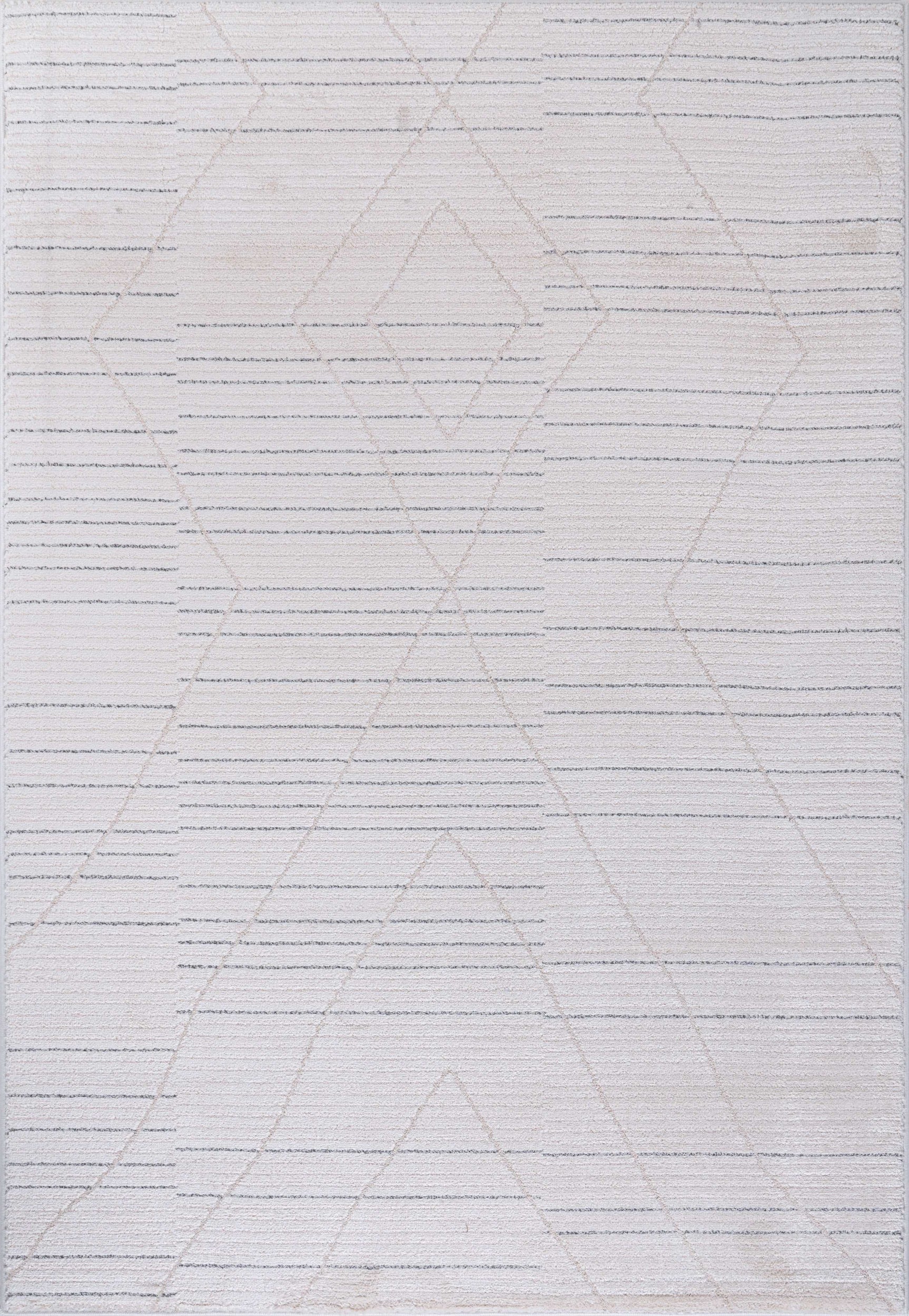 Matisse Woven Non-Slip Indoor Linear Geo Area Rug - Ornate Home