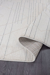 Matisse Woven Non-Slip Indoor Linear Geo Area Rug - Ornate Home