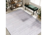 Matisse Woven Non-Slip Indoor Linear Geo Area Rug - Ornate Home