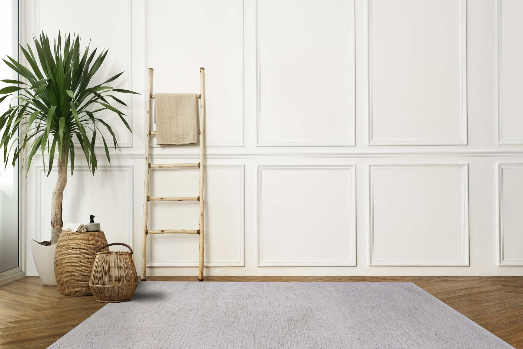 Matisse Woven Non-Slip Indoor Minimal Texture Area Rug - Ornate Home