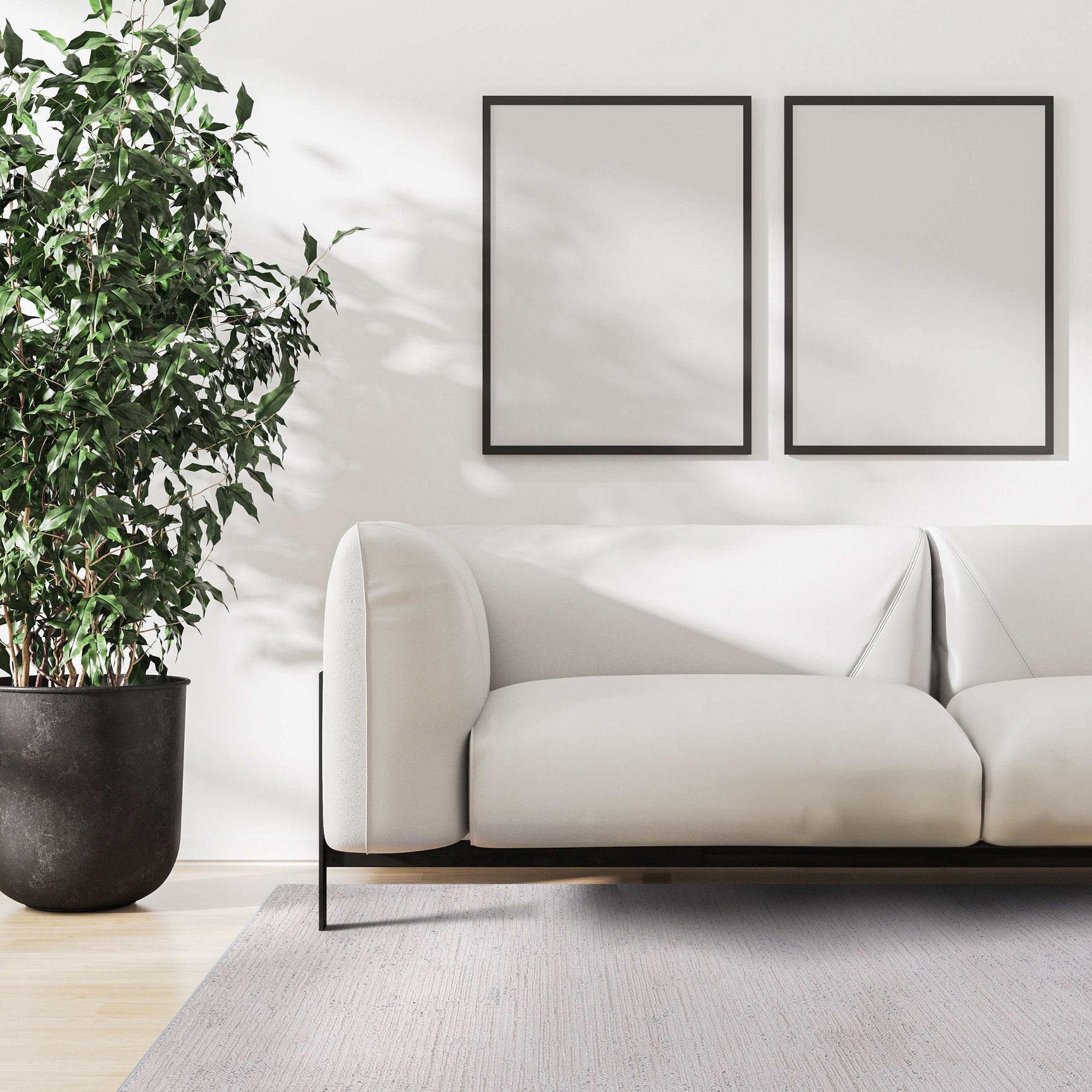 Matisse Woven Non-Slip Indoor Minimal Texture Area Rug - Ornate Home