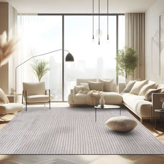 Matisse Woven Non-Slip Indoor Thin Stripe Area Rug - Ornate Home