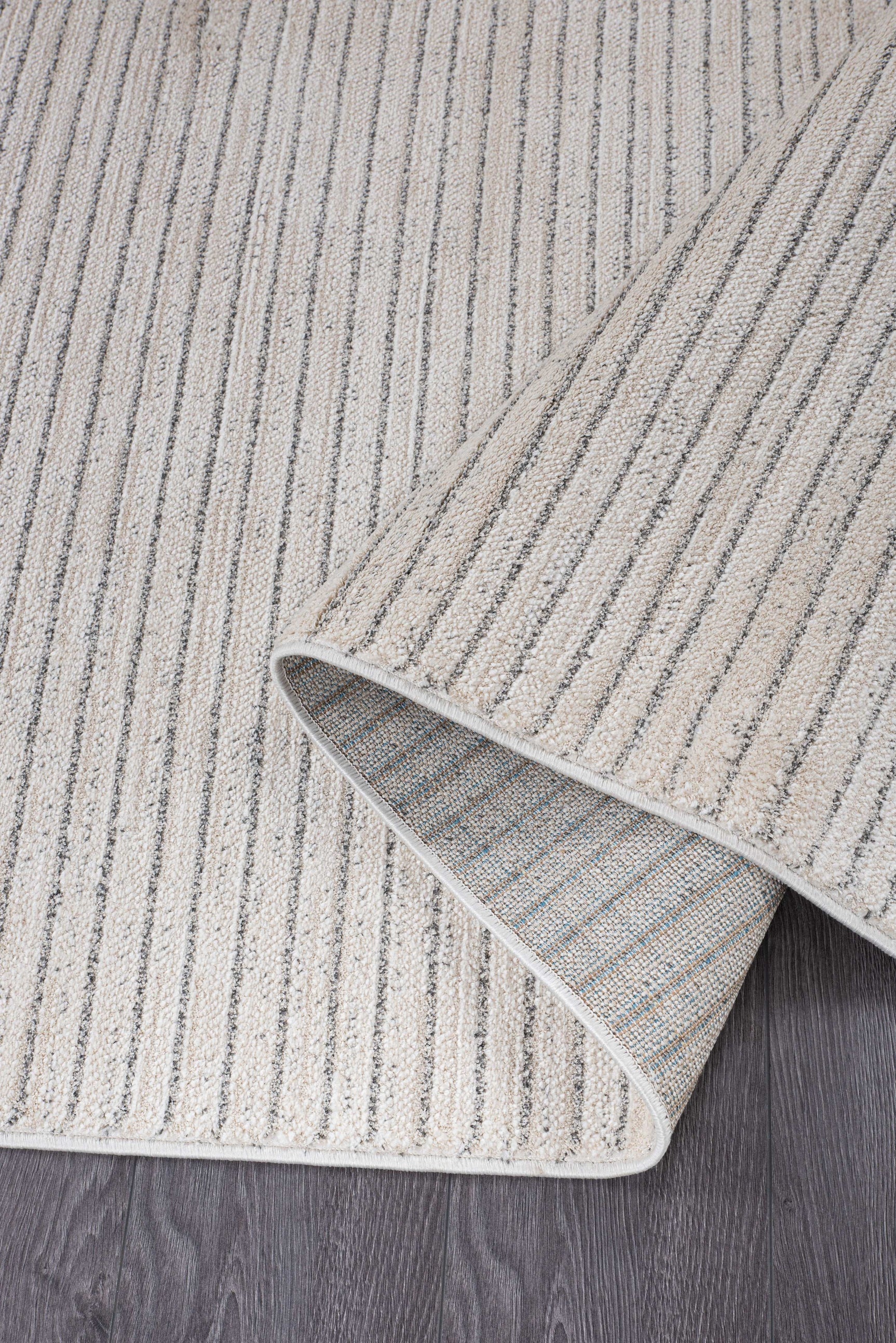 Matisse Woven Non-Slip Indoor Thin Stripe Area Rug - Ornate Home