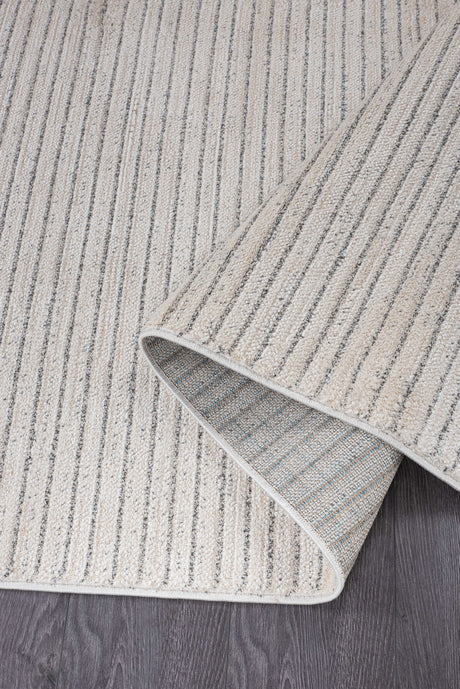 Matisse Woven Non-Slip Indoor Thin Stripe Area Rug - Ornate Home