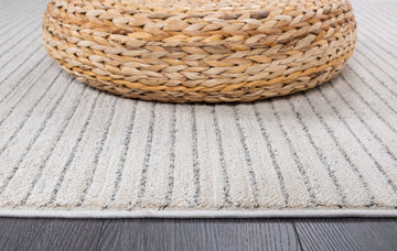 Matisse Woven Non-Slip Indoor Thin Stripe Area Rug - Ornate Home