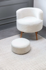 Matisse Woven Non-Slip Indoor Thin Stripe Area Rug - Ornate Home