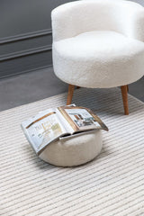 Matisse Woven Non-Slip Indoor Thin Stripe Area Rug - Ornate Home