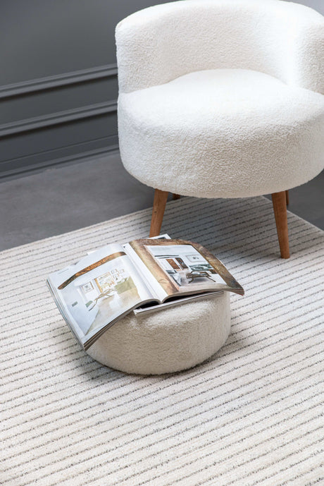 Matisse Woven Non-Slip Indoor Thin Stripe Area Rug - Ornate Home