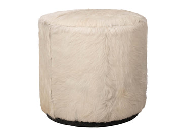 Matola Macadamia Large Round Ottoman - Ornate Home