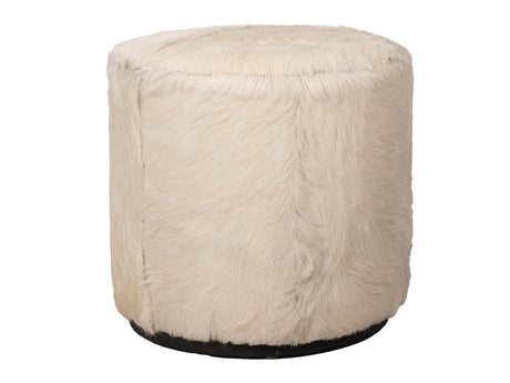 Matola Macadamia Large Round Ottoman - Ornate Home